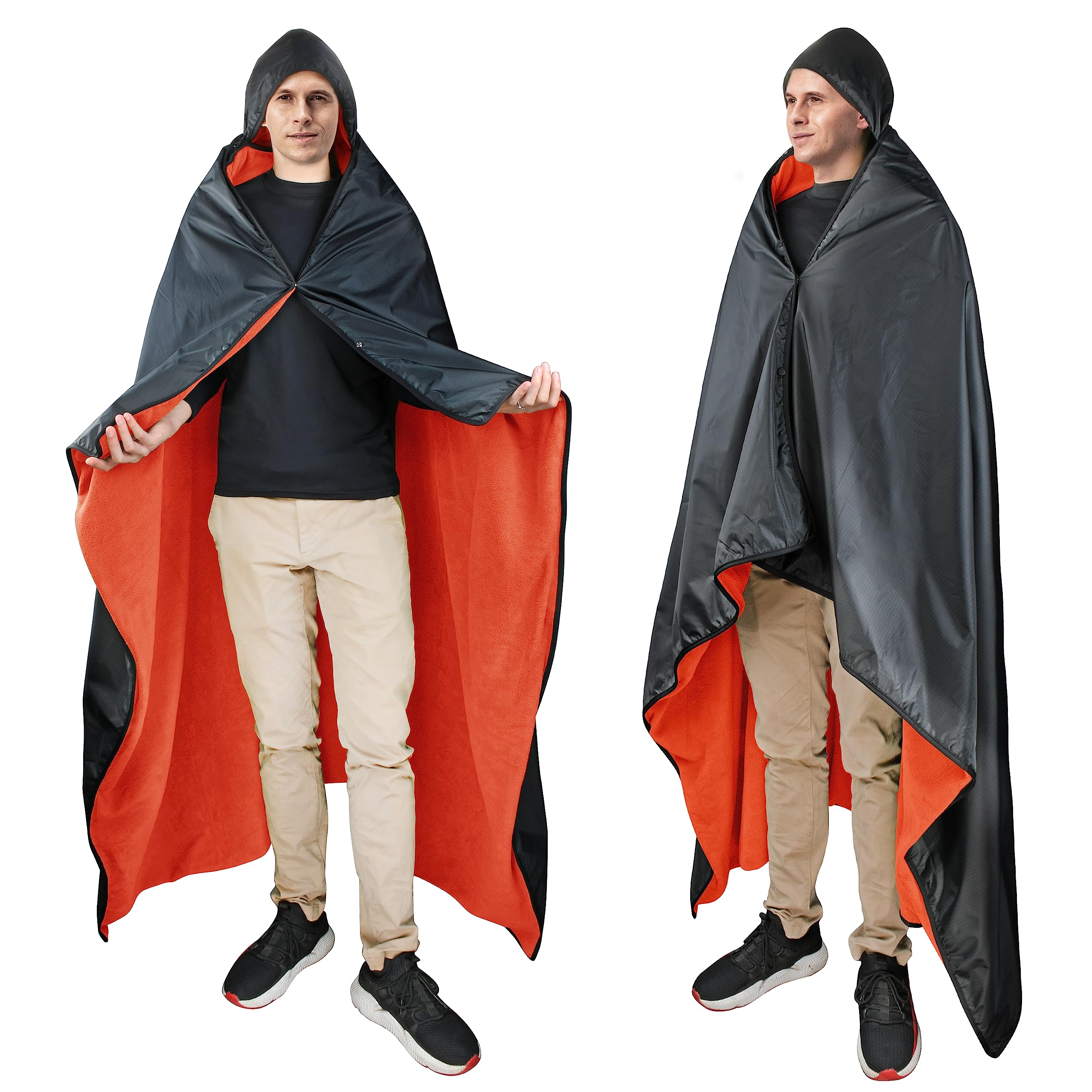 Catalonia front folded in carrying pouch showing portability and convenience
