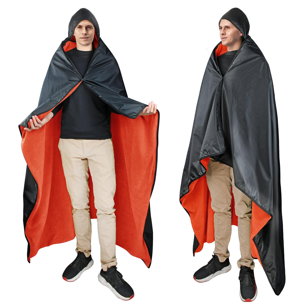 Catalonia front folded in carrying pouch showing portability and convenience