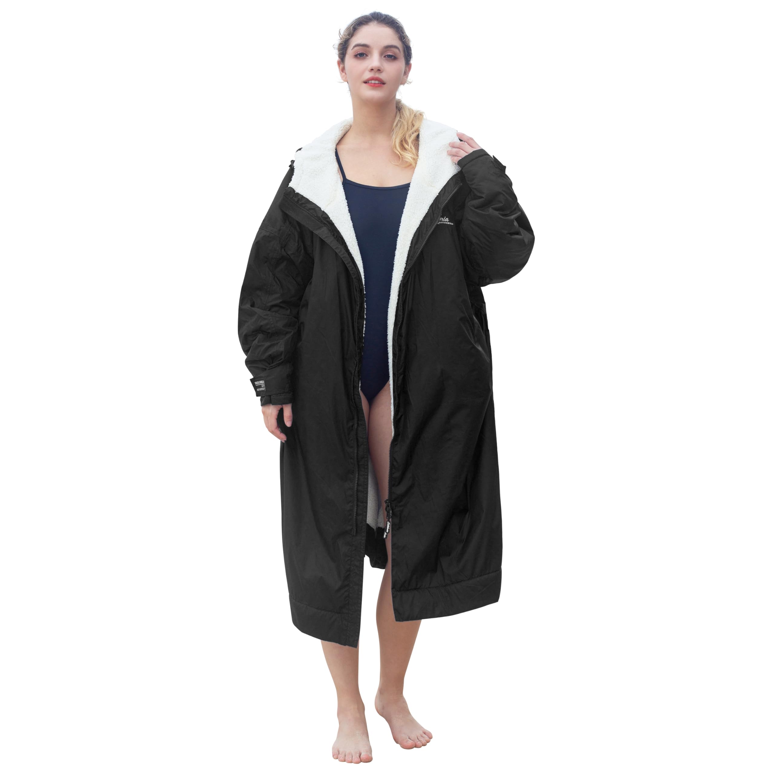 Catalonia front view showing waterproof shell and roomy fit for protection