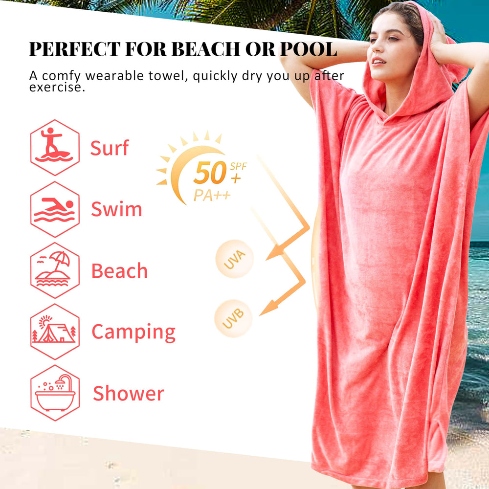 Catalonia being used for discreet beach changing providing privacy and warmth