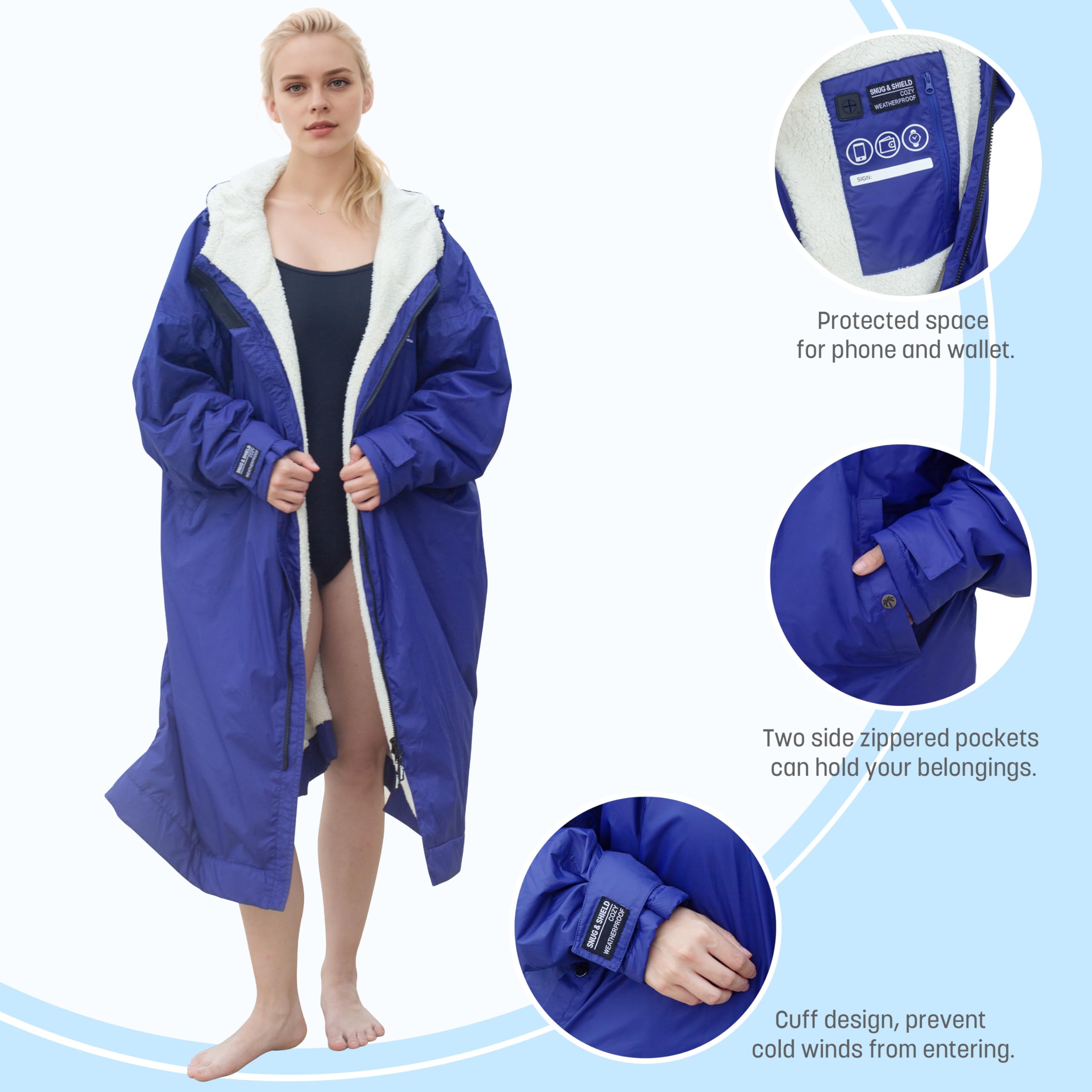 Catalonia packable folded parka compact for easy travel