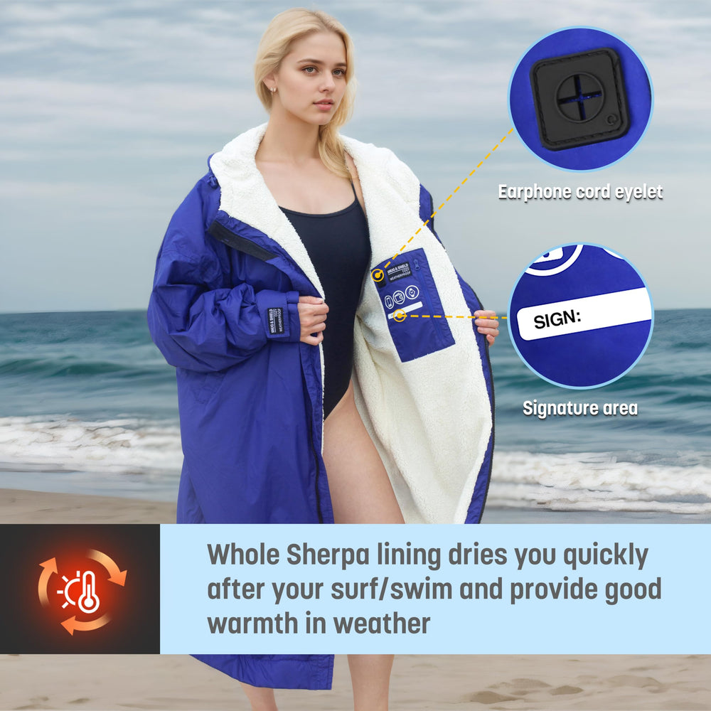 Catalonia sherpa lining closeup highlighting soft insulation benefit
