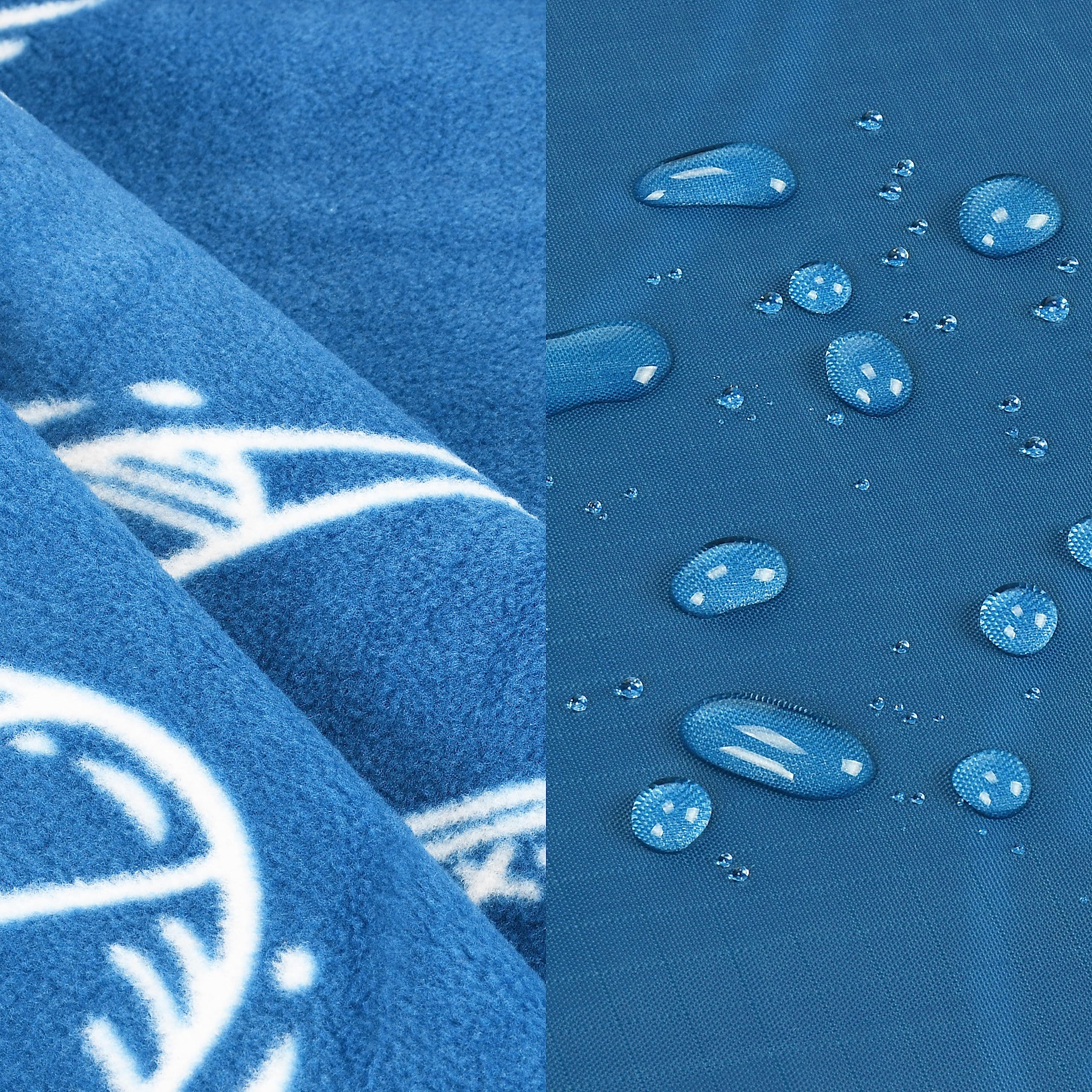 Catalonia wearable hooded poncho worn in stadium keeping fan dry and hands free