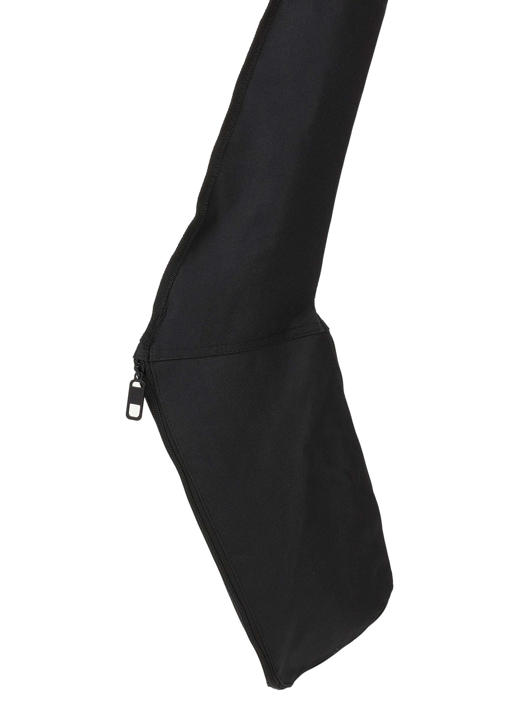 CCM stick bag open with four sticks inside for quick loading benefit