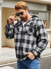 Ceoutdoor close-up of sherpa-lined hood highlighting soft insulation and comfort