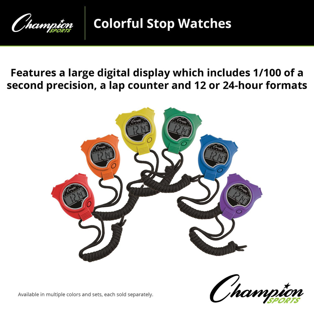 Champion Sports assorted color layout demonstrating quick team assignment and visibility