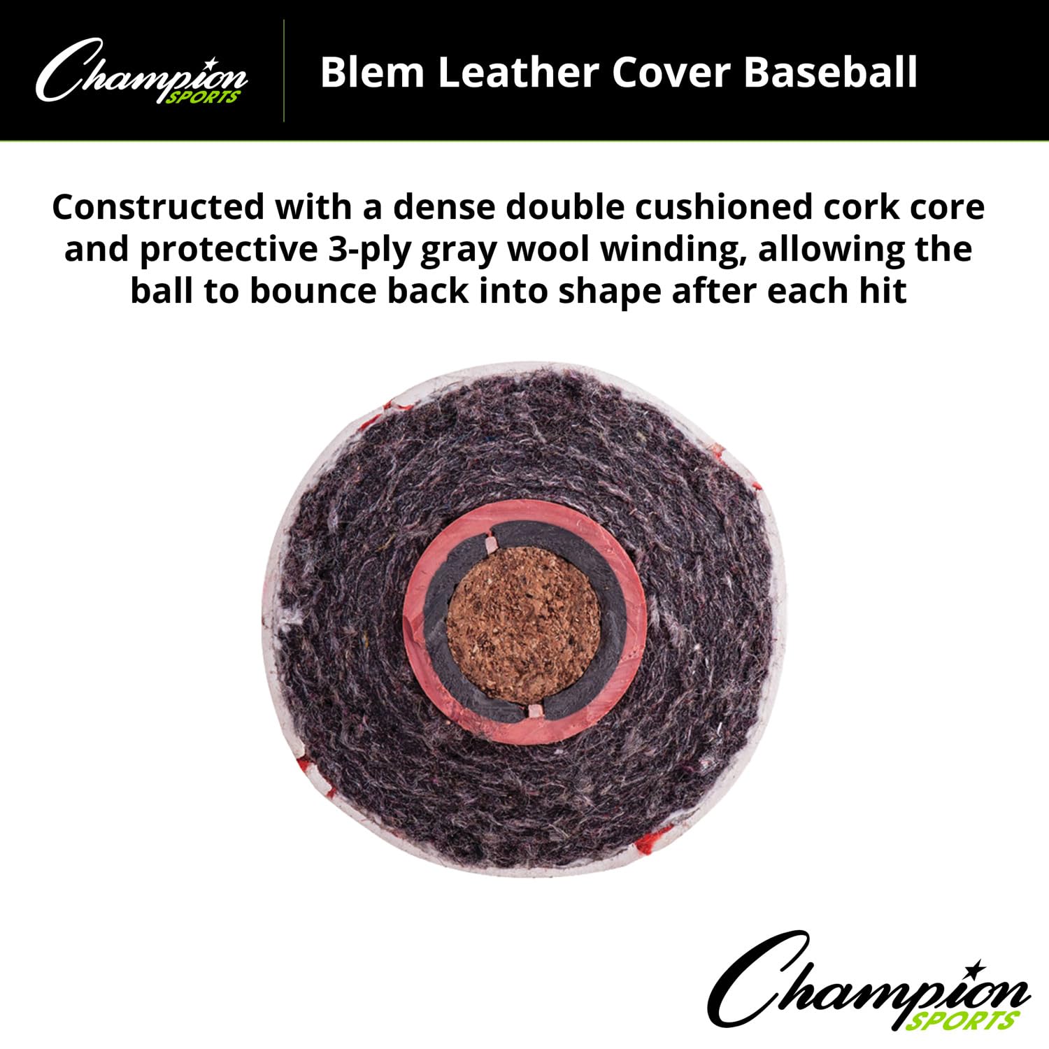Champion Sports in-use batting practice illustrating real-game feel