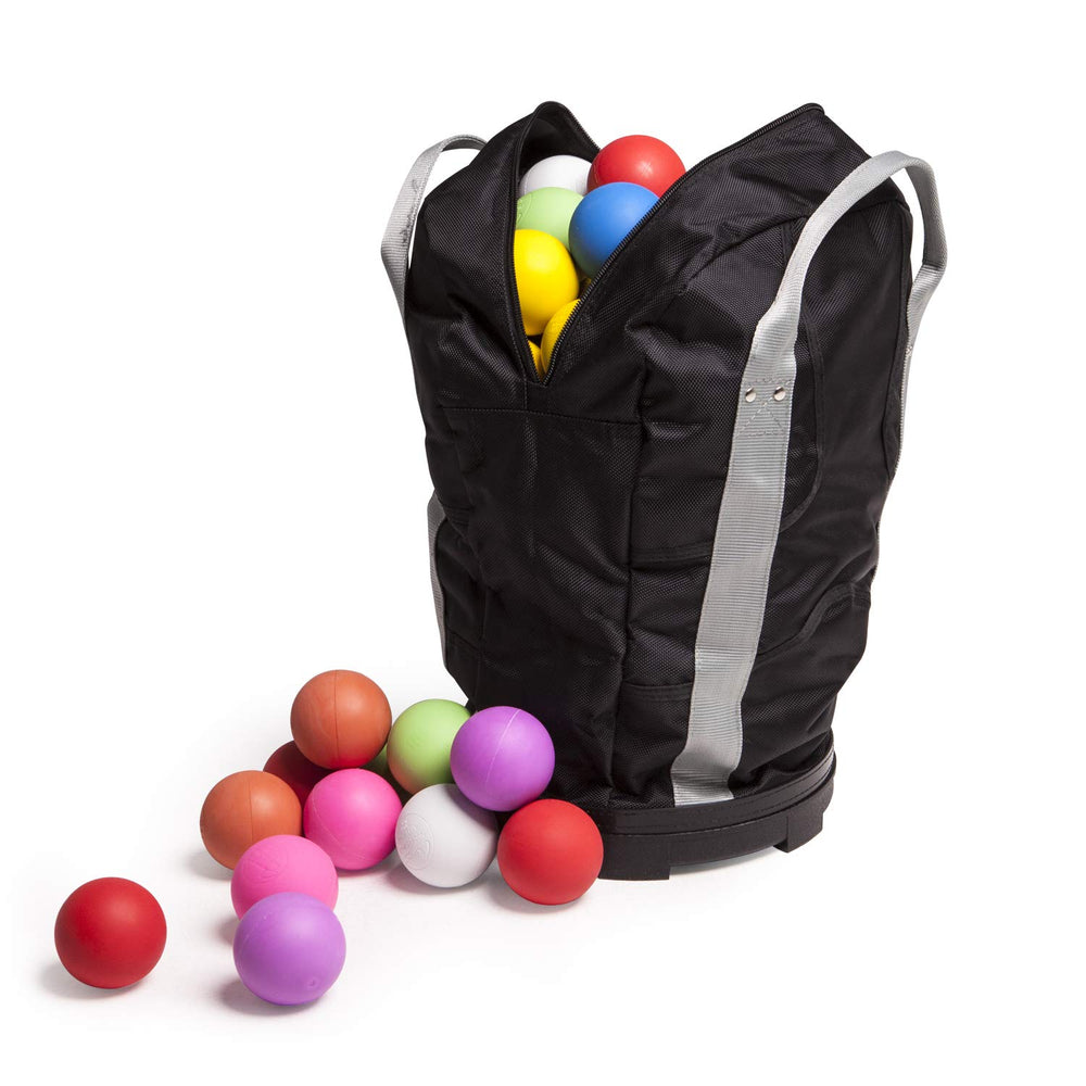 Champion Sports zipper and handle detail emphasizing secure closure and strong carry