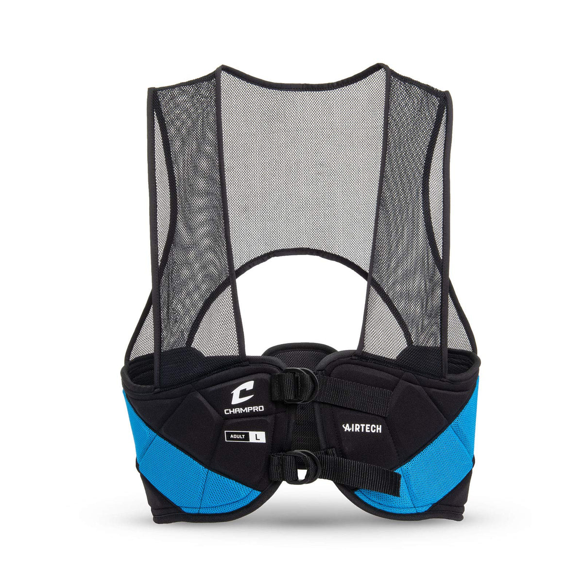 CHAMPRO Air Tech 3 front view showing sleek fit and coverage benefit