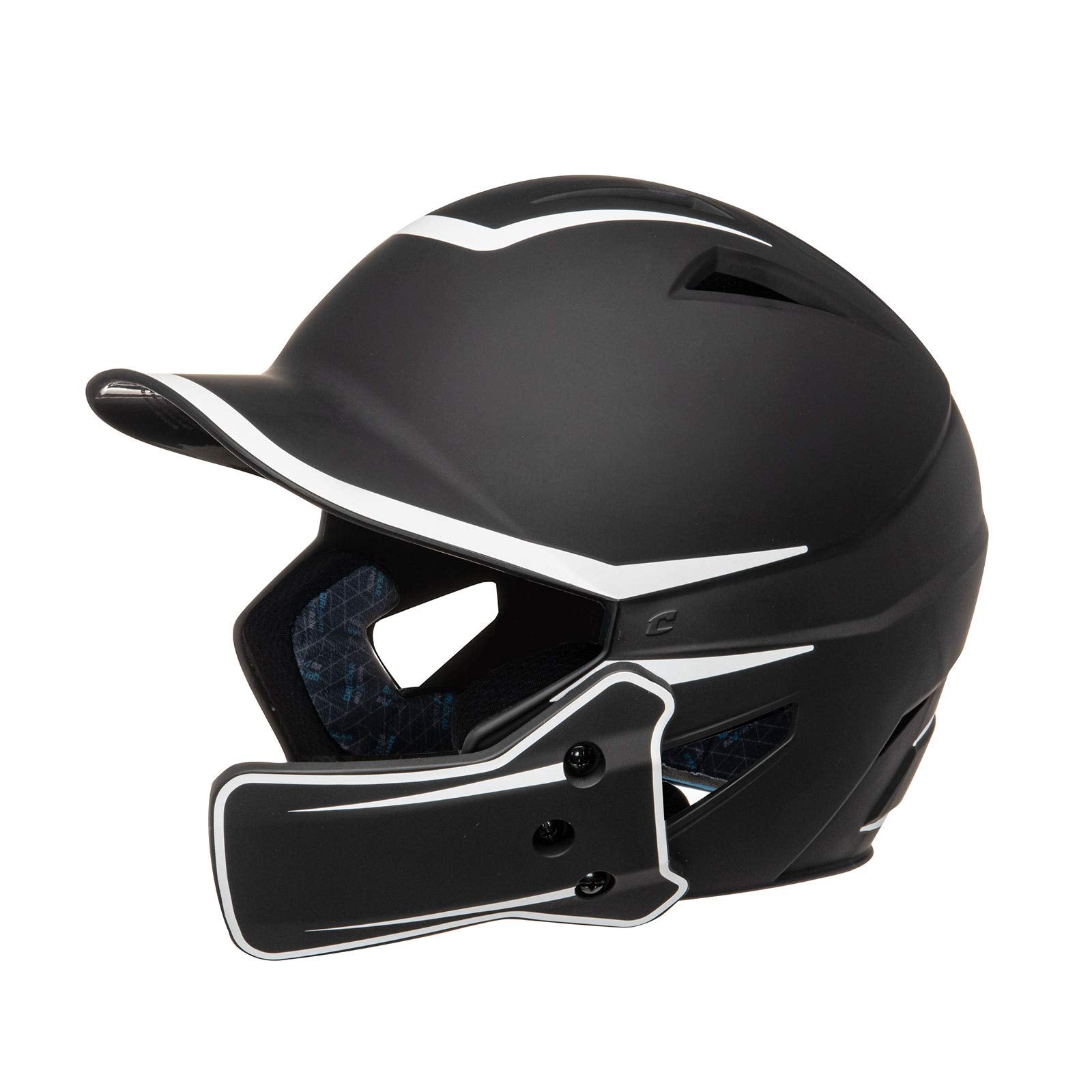 CHAMPRO front view helmet showing visibility benefit
