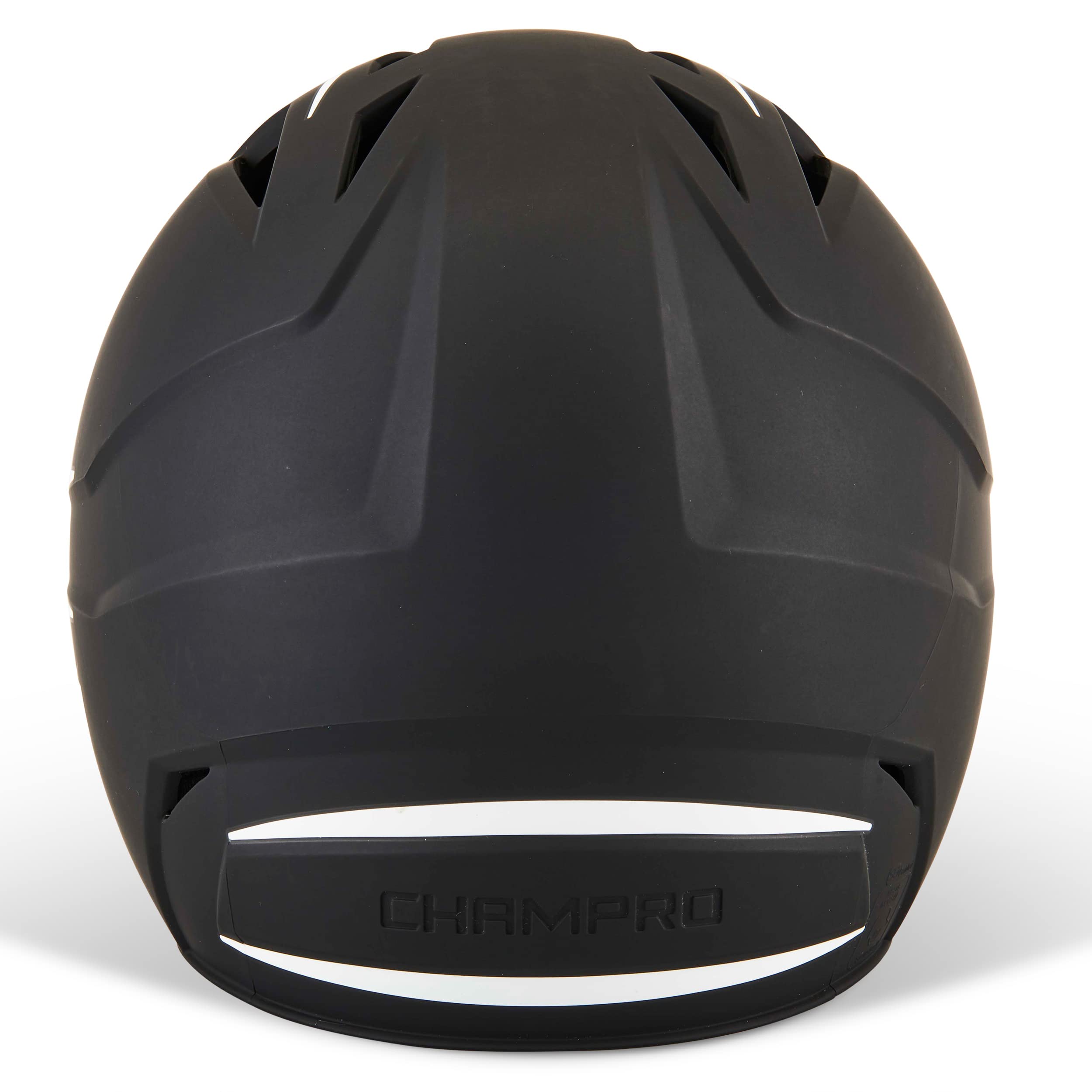 CHAMPRO helmet in hand illustrating lightweight design