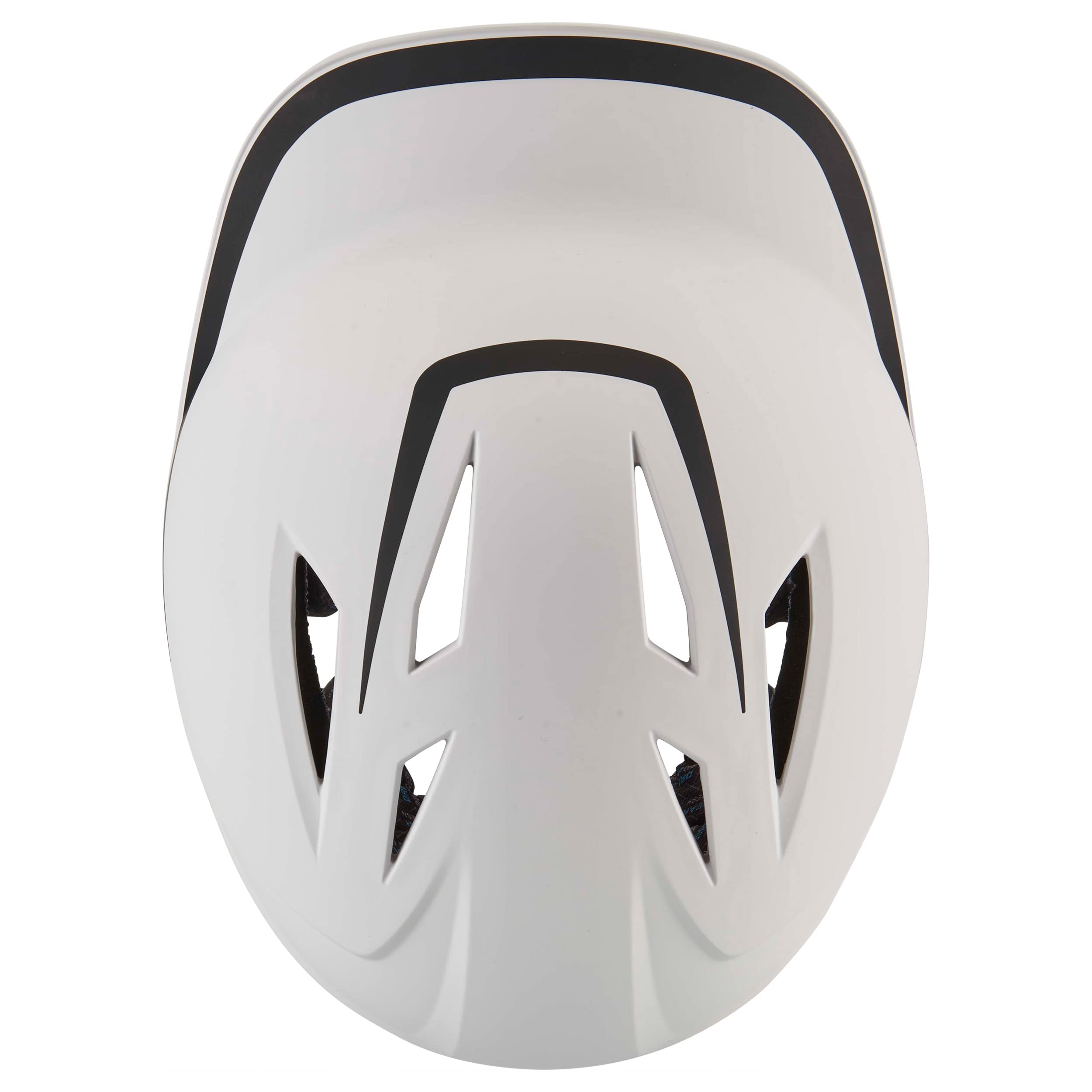 CHAMPRO close texture of matte white/black finish reducing glare during play