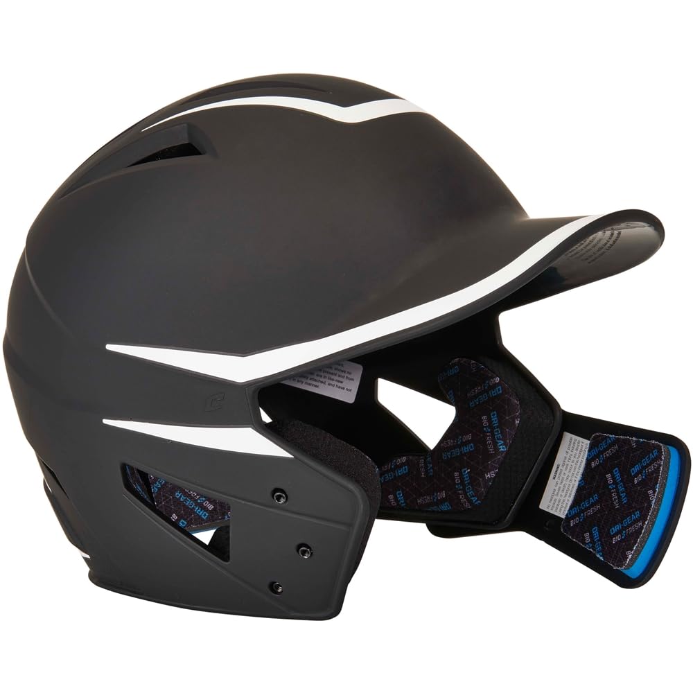 CHAMPRO side view with jaw guard demonstrating reversible protection