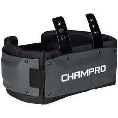CHAMPRO close-up of side wrap contour illustrating mobility-preserving shape