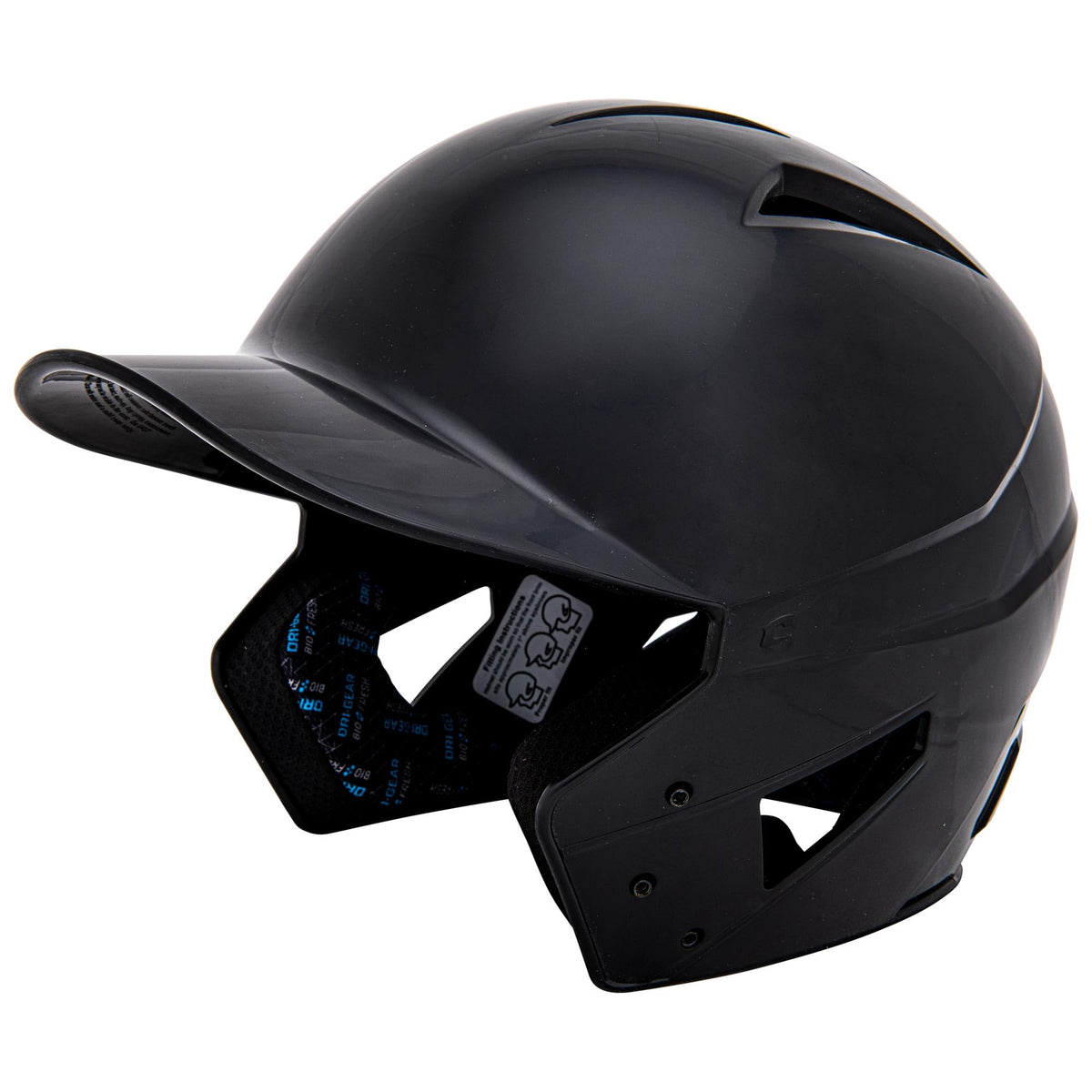 CHAMPRO Rookie HX front view showing sleek black shell and visibility