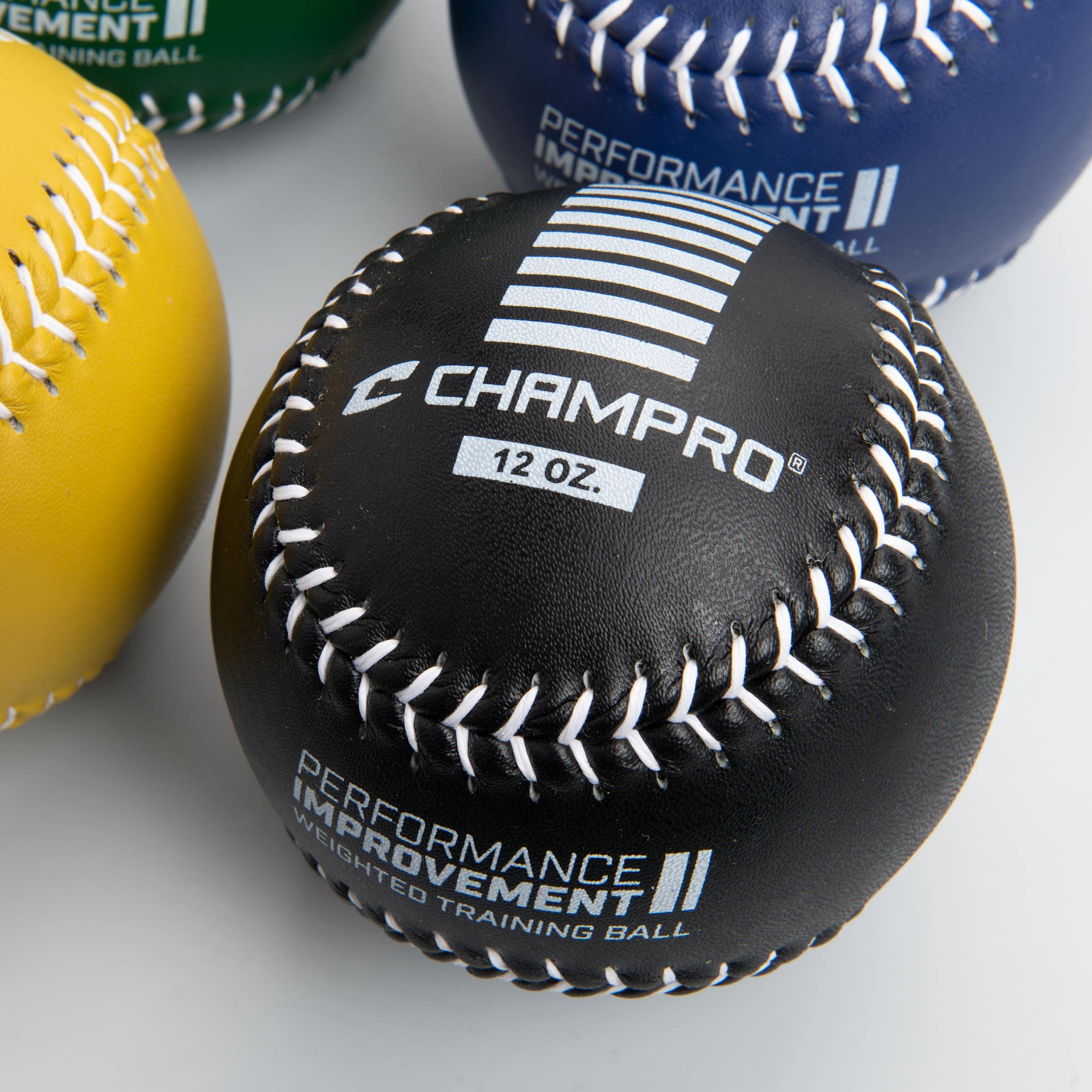 CHAMPRO training program printout with balls illustrating structured progress