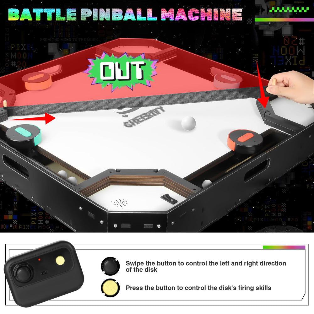 cheerivy remote controls and paddles enabling easy multiplayer control