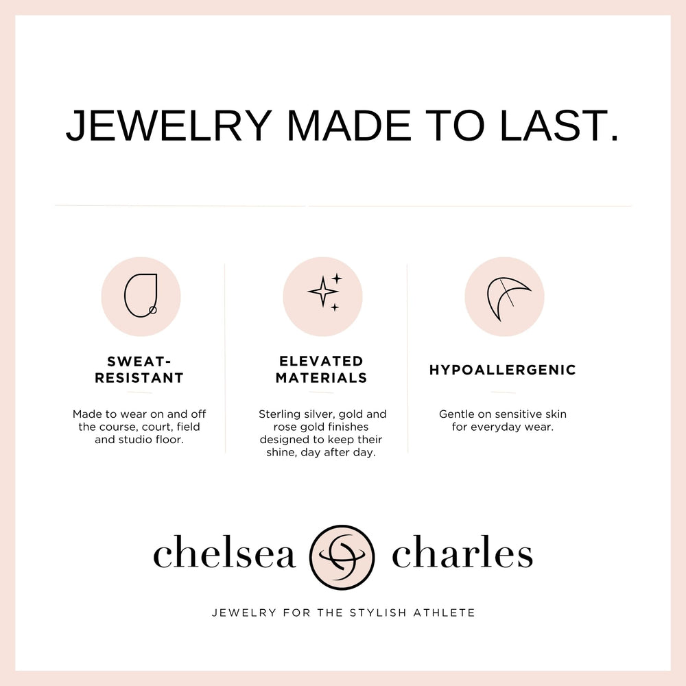 Chelsea Charles insert with counting suggestions and care tips for long-lasting wear