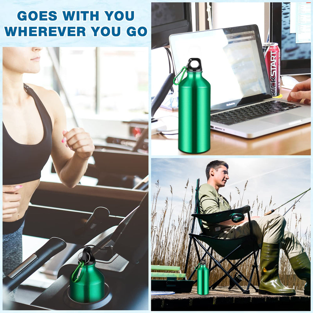 CHENGU bottle in hand size comparison showing 20 oz portability and scale