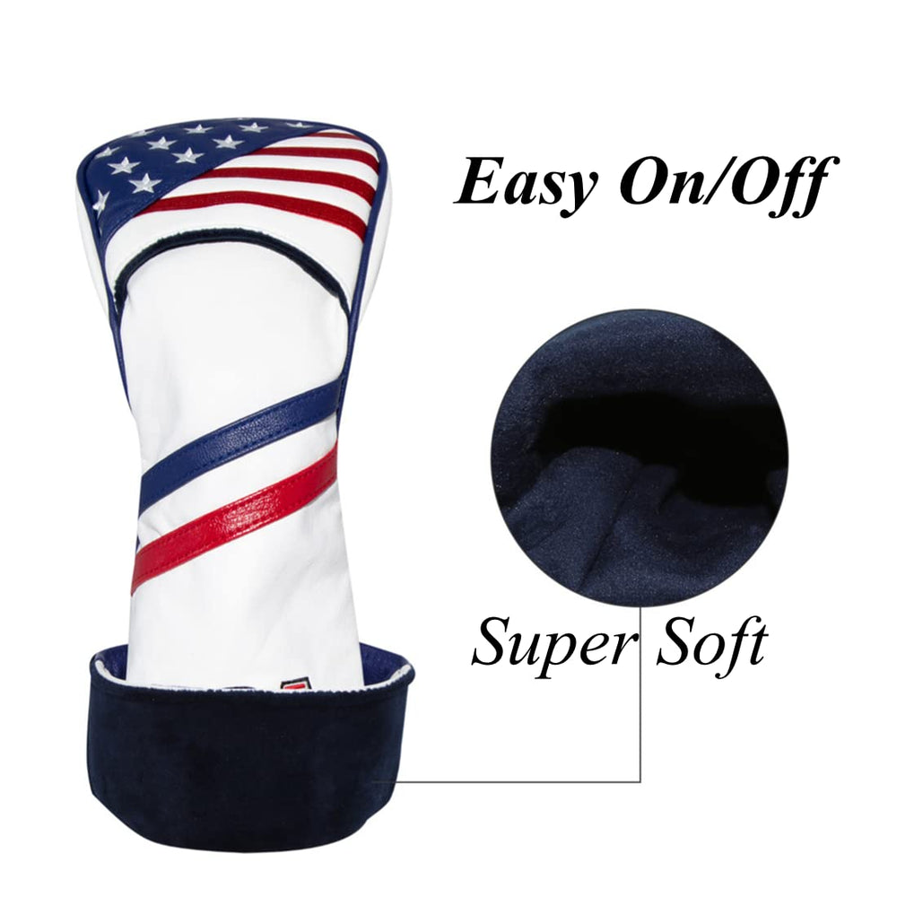 CHILXE headcovers inner lining close-up showing smooth lining to prevent scratches