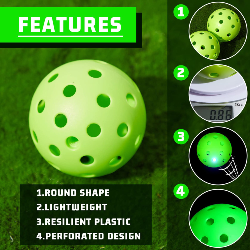 Chitidr glowing baseball lit at night in motion, emphasizes nighttime visibility