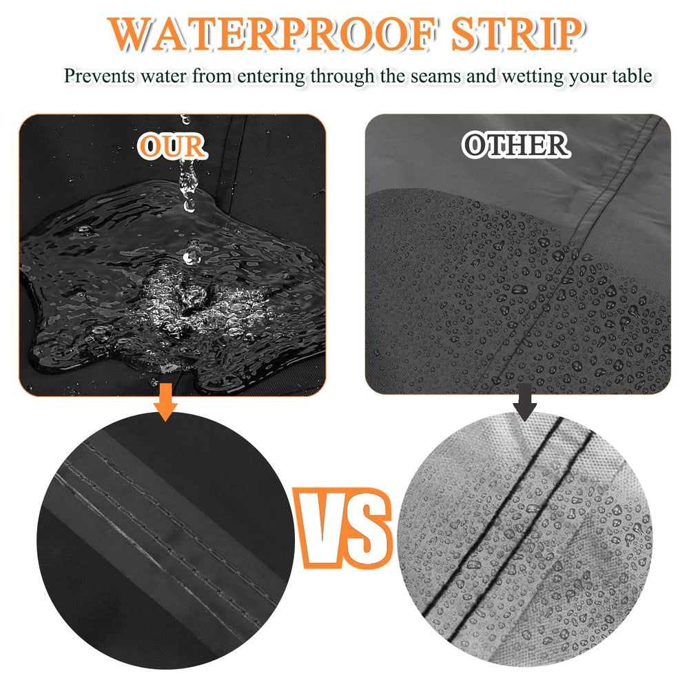 Cholila Cover close-up of 420D Oxford fabric texture for tear resistance benefit