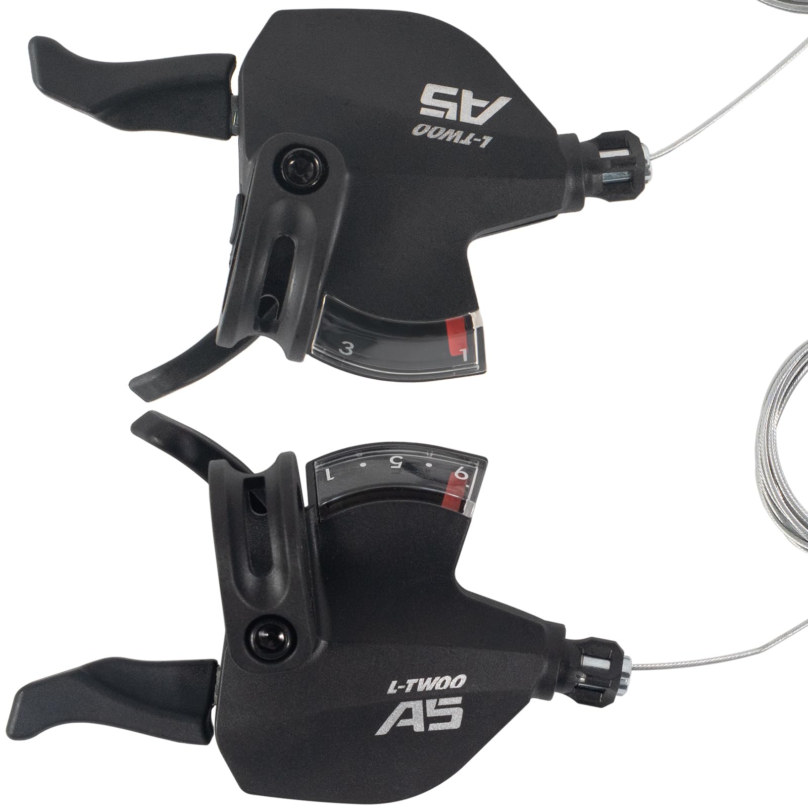 Chooee shifters on a mountain bike trail showing reliable on-ride control