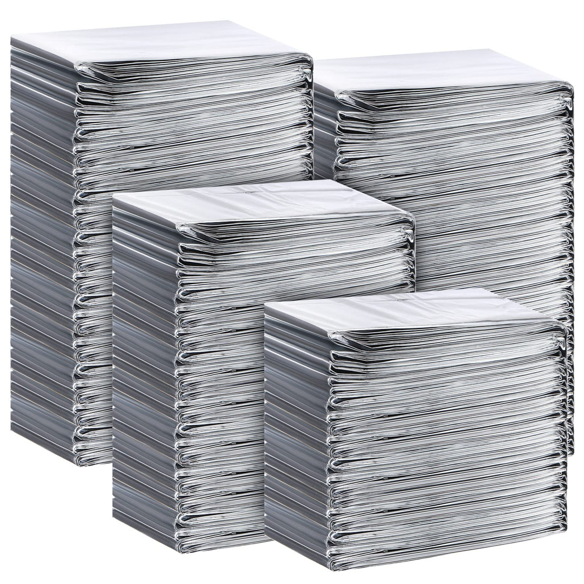 Chumia pack front view showing 50 individually wrapped blankets and group supply benefit