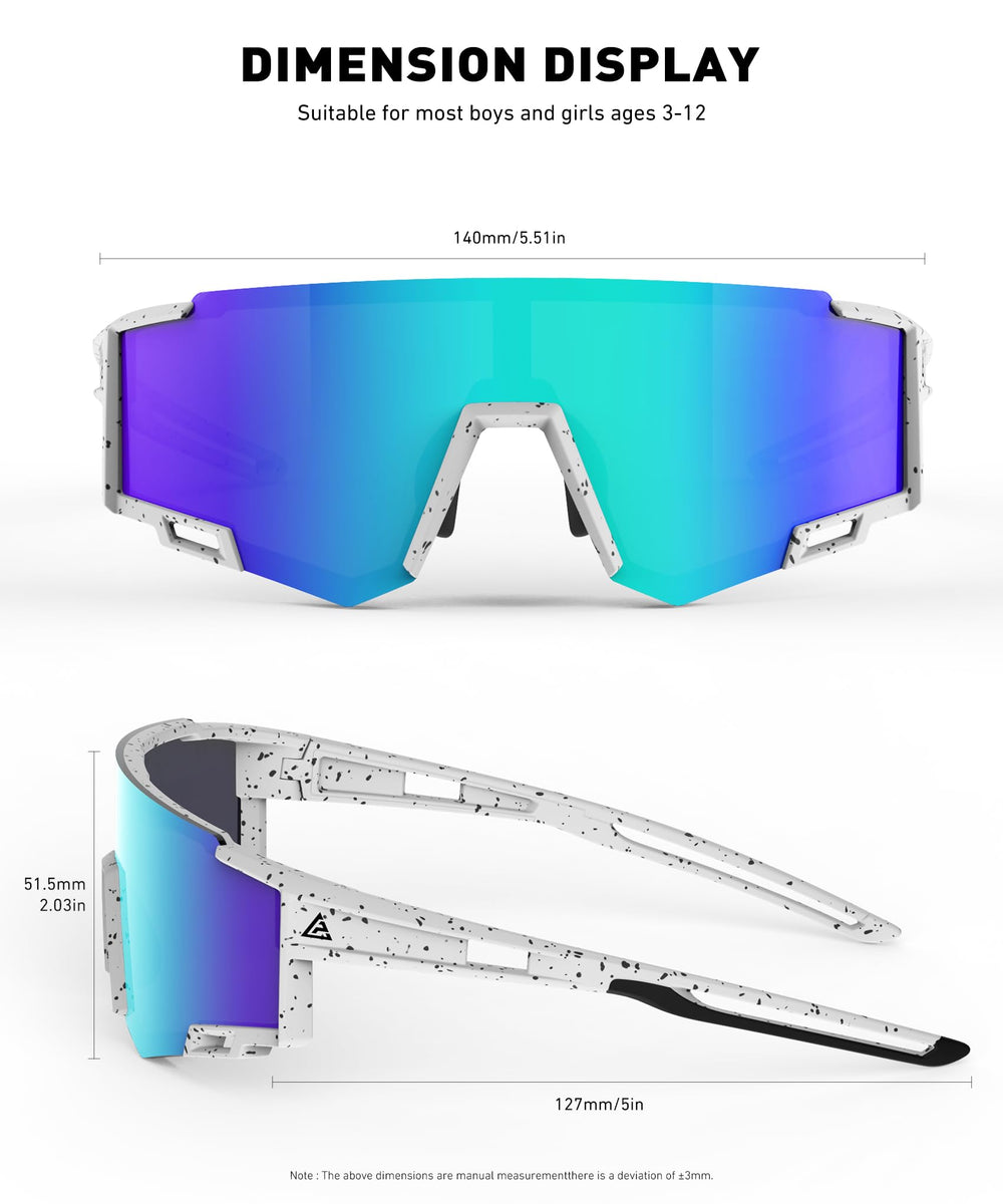 CIFOYA lens close-up showing HD UV400 coating for clearer vision
