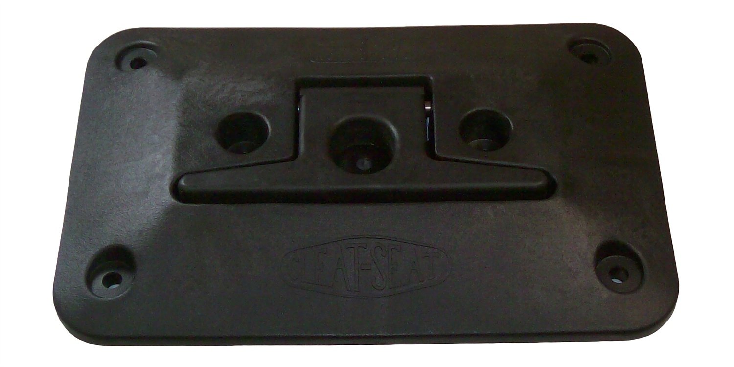 CIPA cleat seat front view showing sleek black retractable cleat and safe low profile