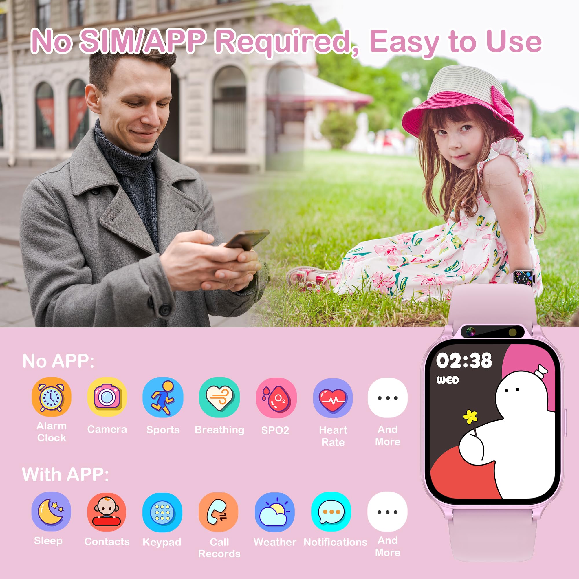 CIRPOS screen with custom DIY watch face personalization options