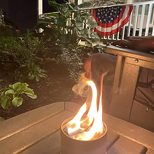CITYBONFIRES evening beach scene with pit creating cozy ambiance and portable warmth