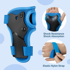 CKE elbow pad held in hand showing curved fit and comfort benefit