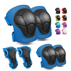 CKE front view of blue M pads showing full set and quick identification benefit