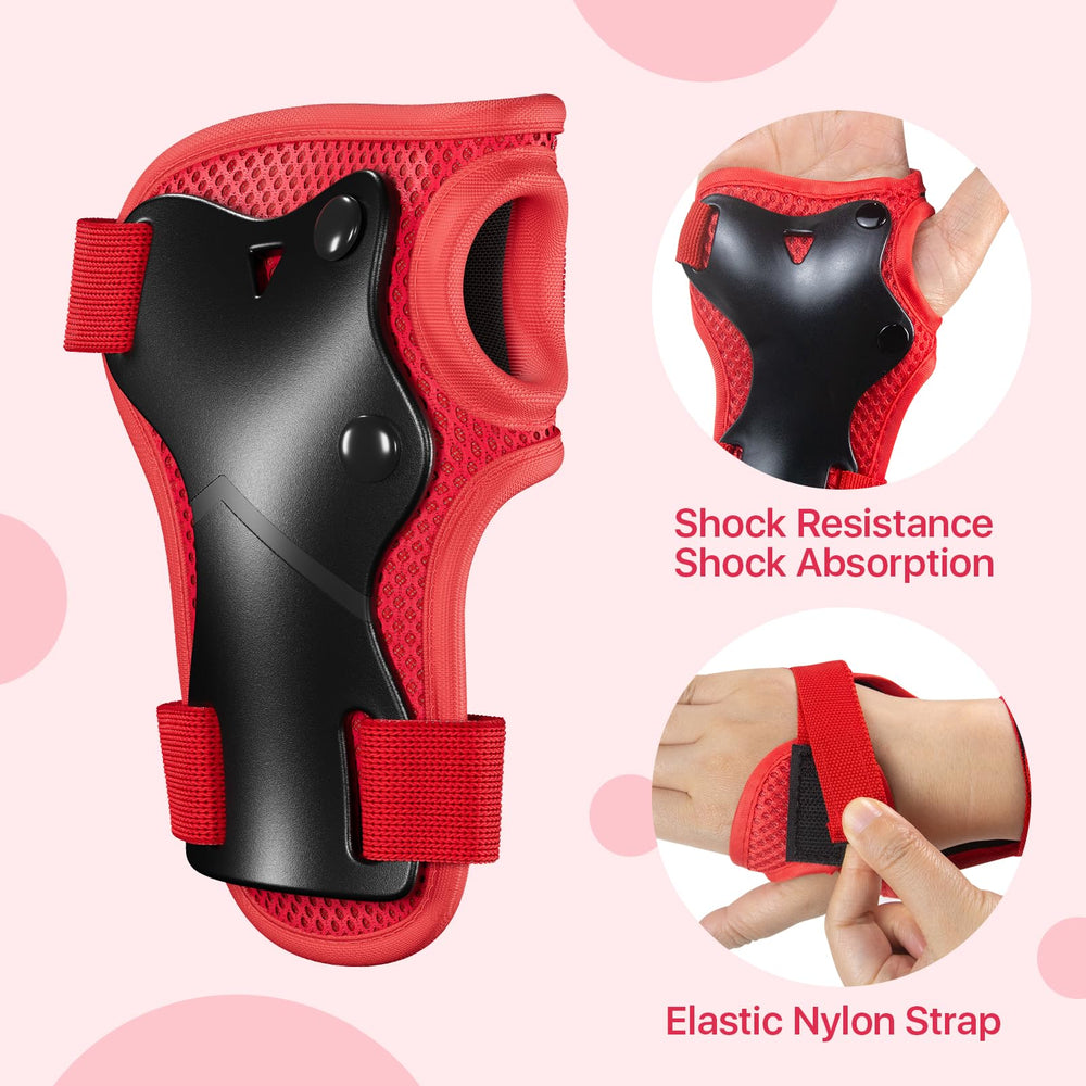 CKE elbow pad inner lining detail showing soft cushioning for comfort