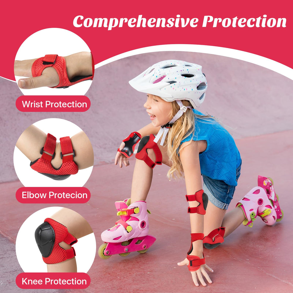 CKE protective set worn by child in action offering confidence and safety