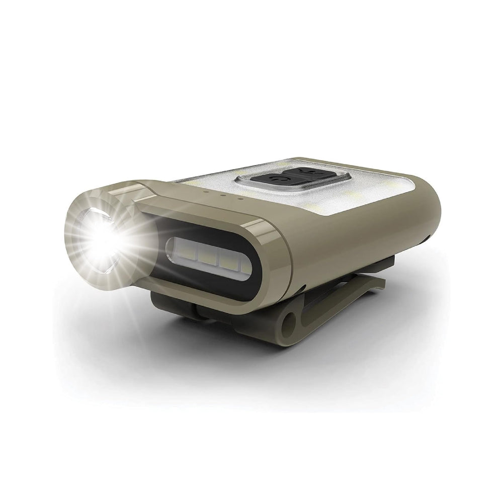 Claymore Capon 65A+ front view showing compact body and lens, useful for portable lighting