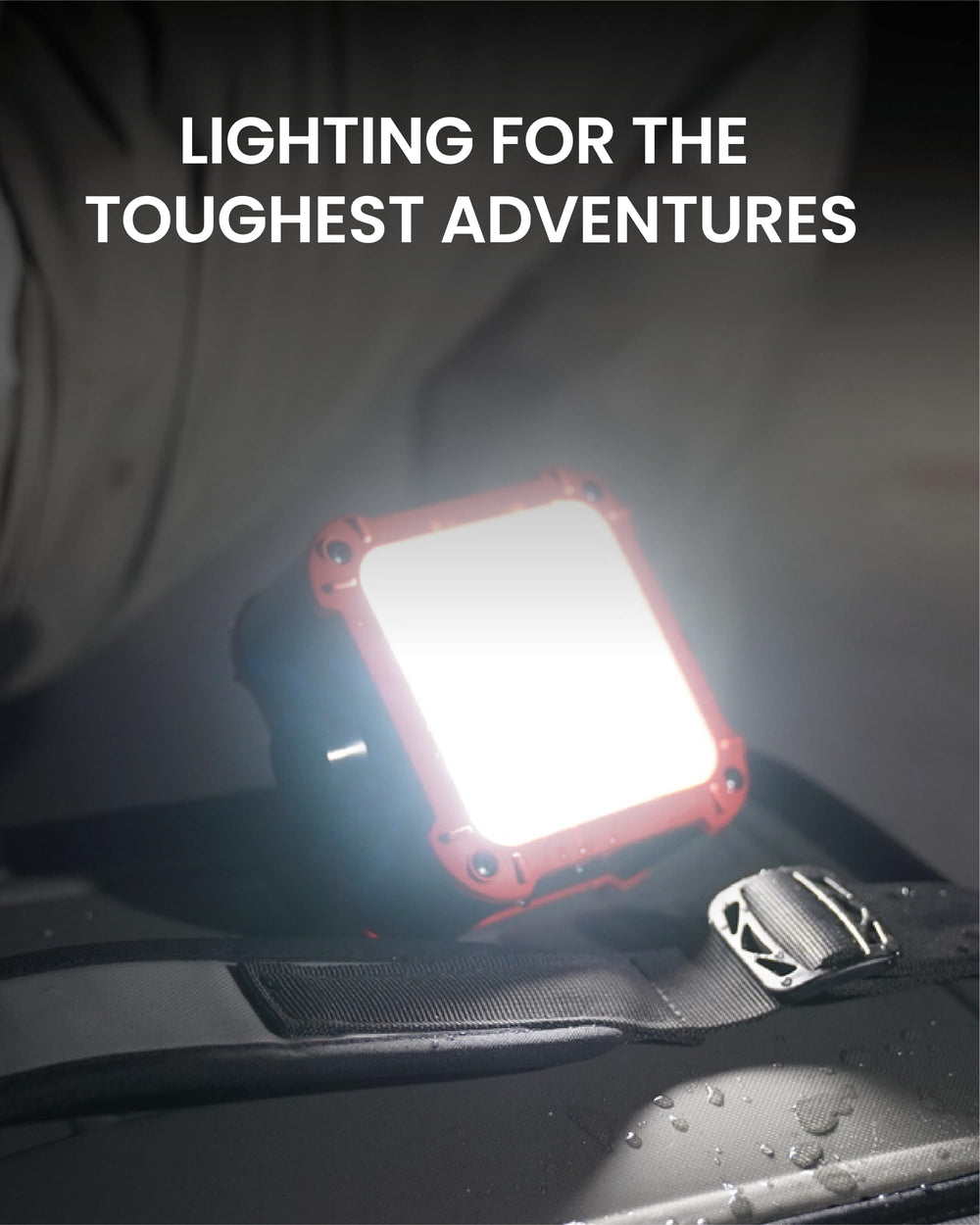 Claymore Ultra2 LED array close-up showing bright emitters for high-output light