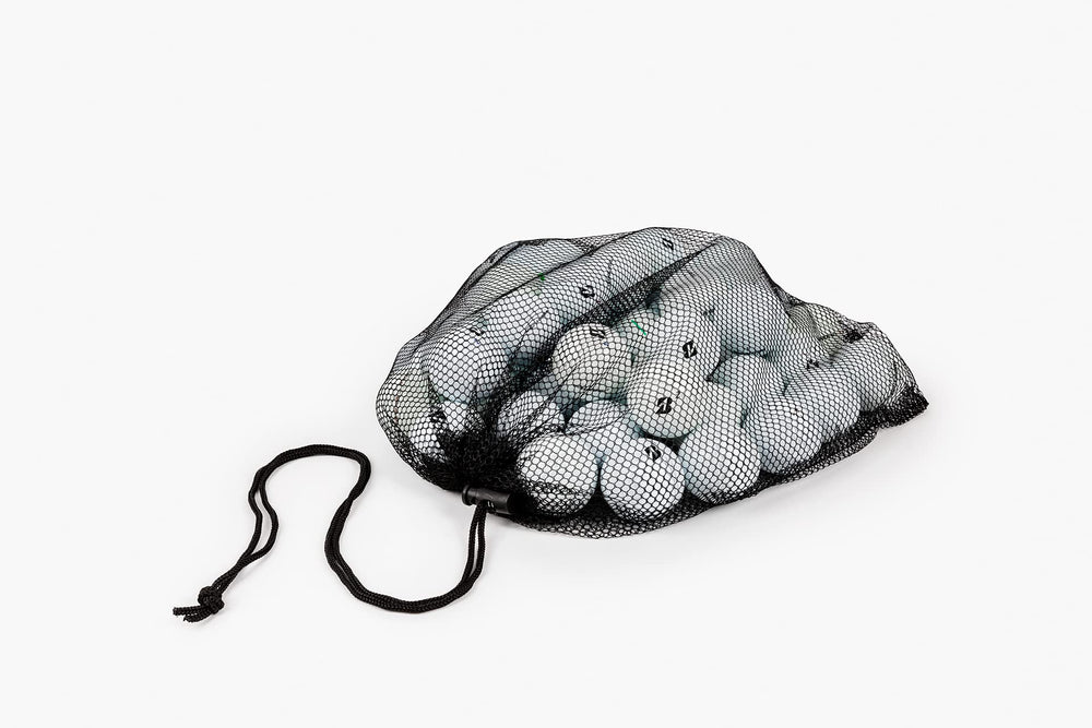 Clean Green Golf Balls close-up of surface texture demonstrating playable condition