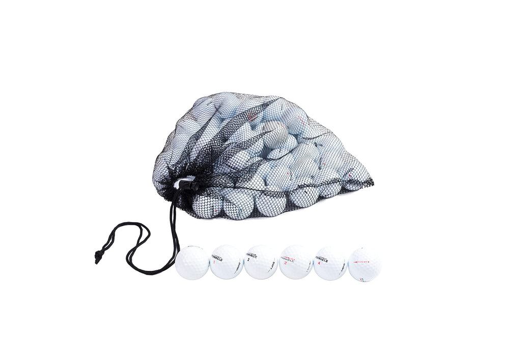 Clean Green Golf Balls front packaging showing 48-count and mesh bag benefit