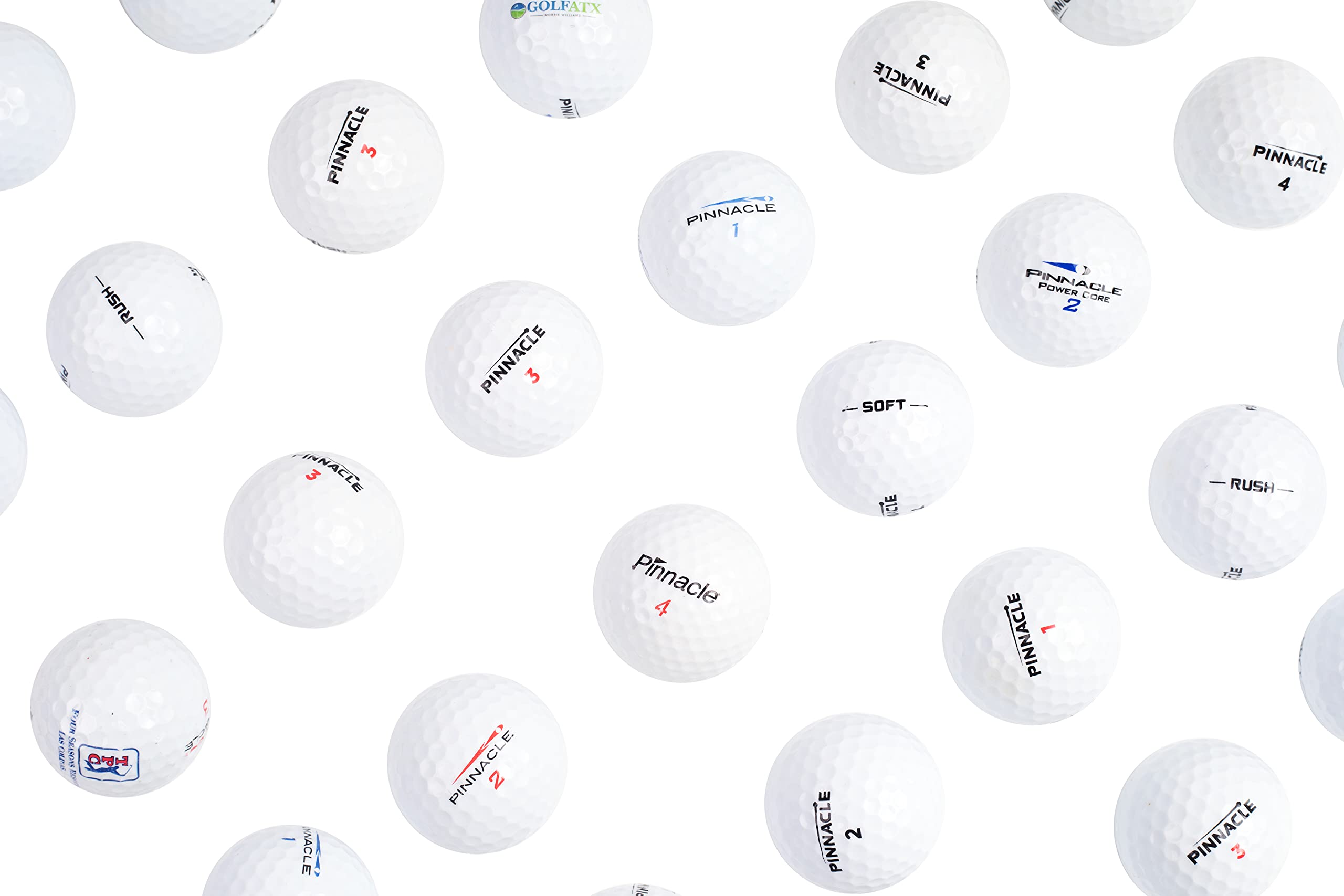 Clean Green Golf Balls surface detail showing cosmetic marks and honest value benefit