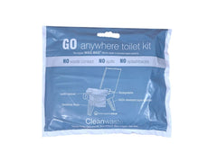 Cleanwaste filled waste bag in use illustrating secure odor control