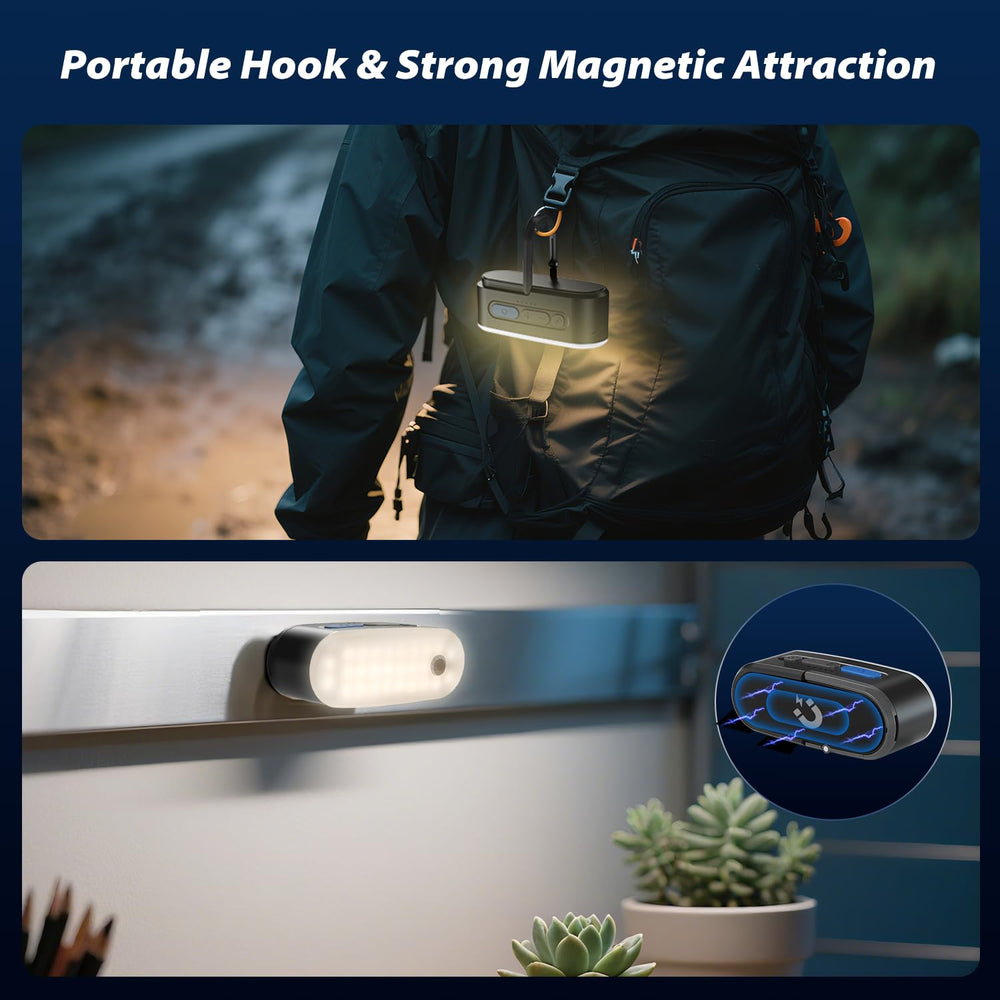 Clemas illuminated display of four brightness levels for versatile lighting