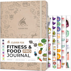 Clever Fox front cover seashell color, durable vegan leather for lasting use