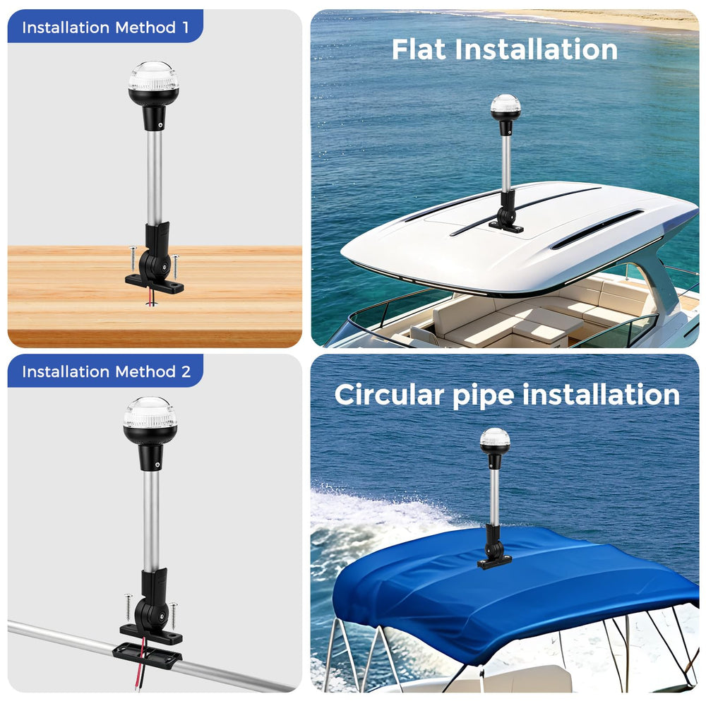CLGMarine anodized pole closeup highlighting corrosion resistance and lightweight strength