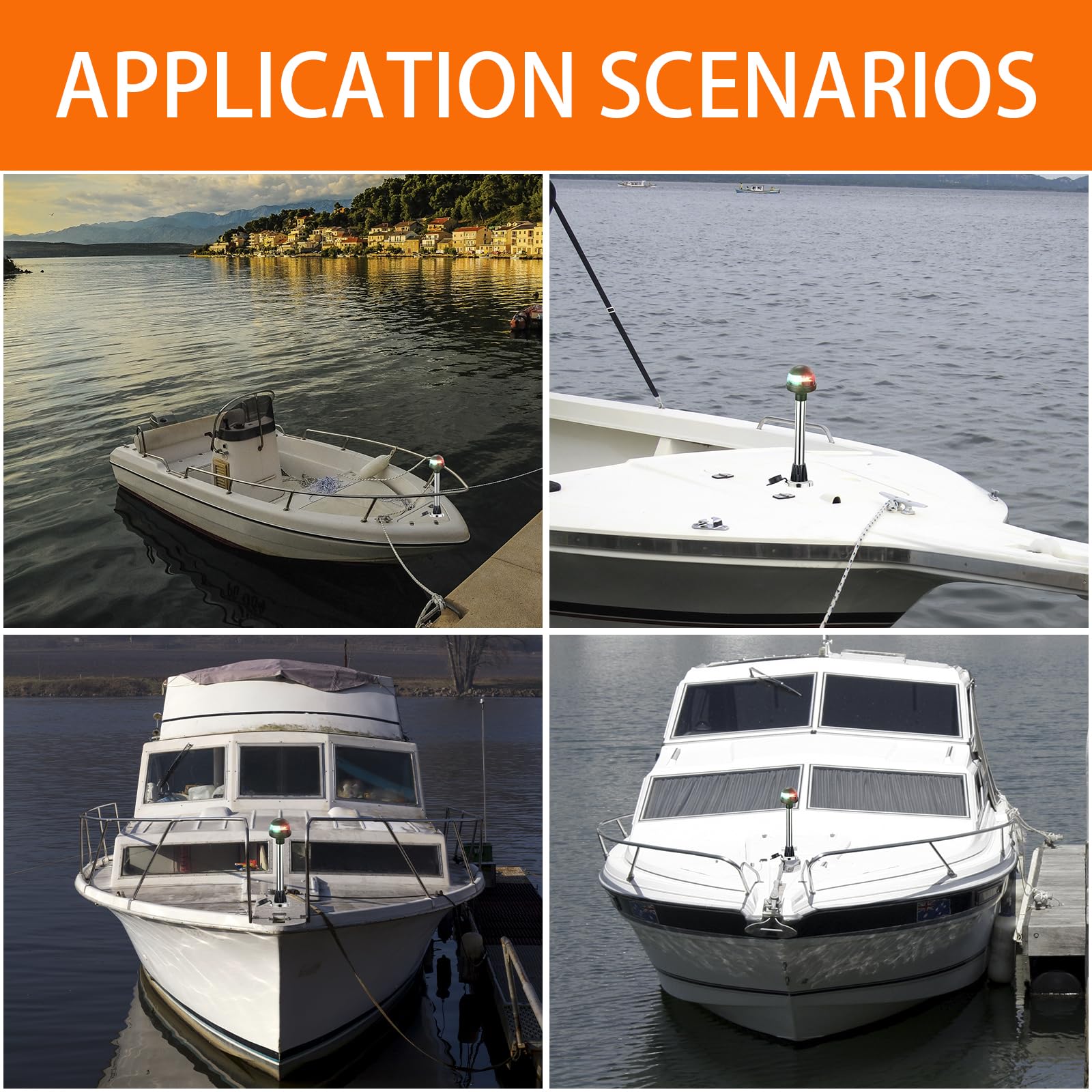 CLGMarine close-up of LED lens detail highlighting durable optics and bright output