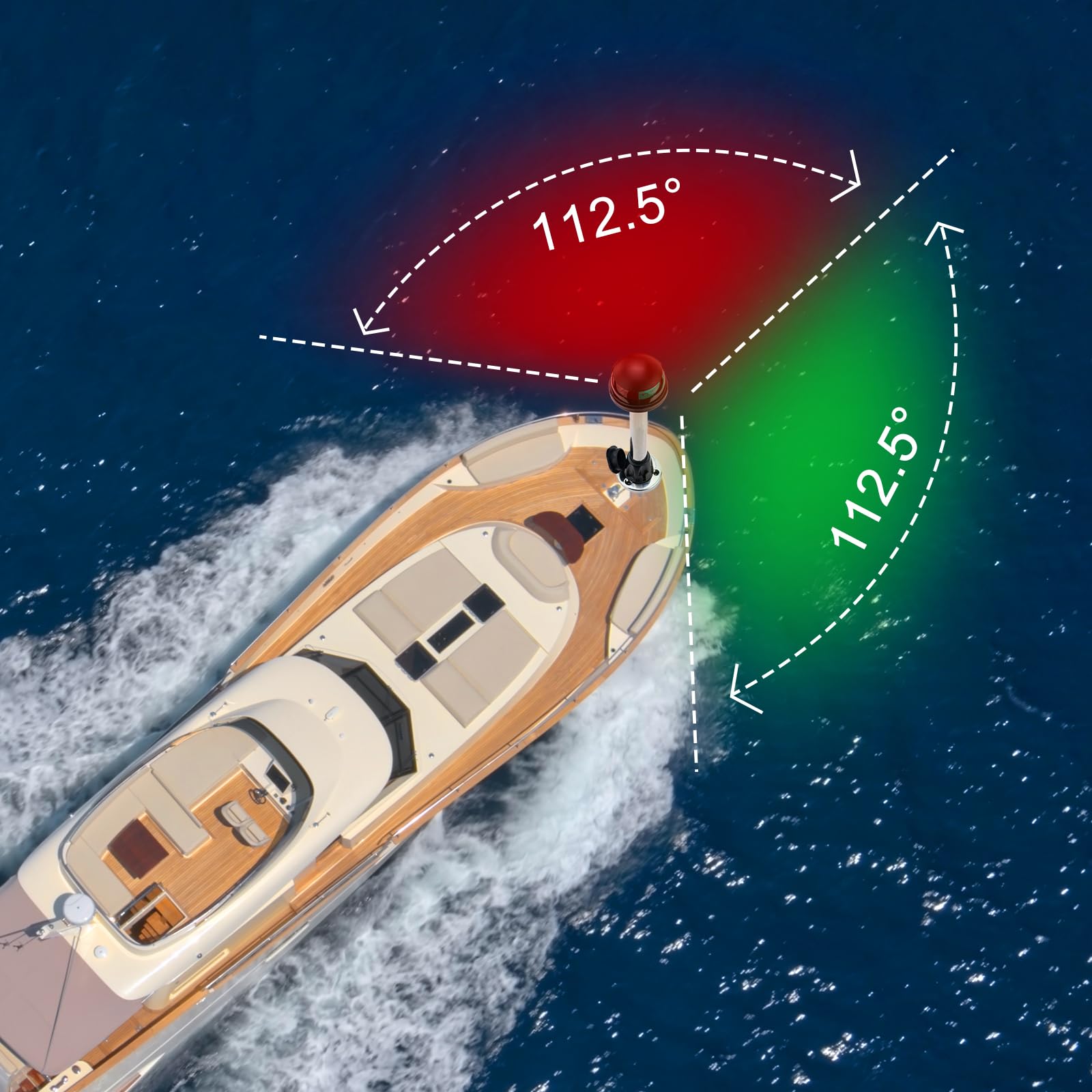 CLGMarine detached pole and plug-in base demonstrating quick removal and easy storage