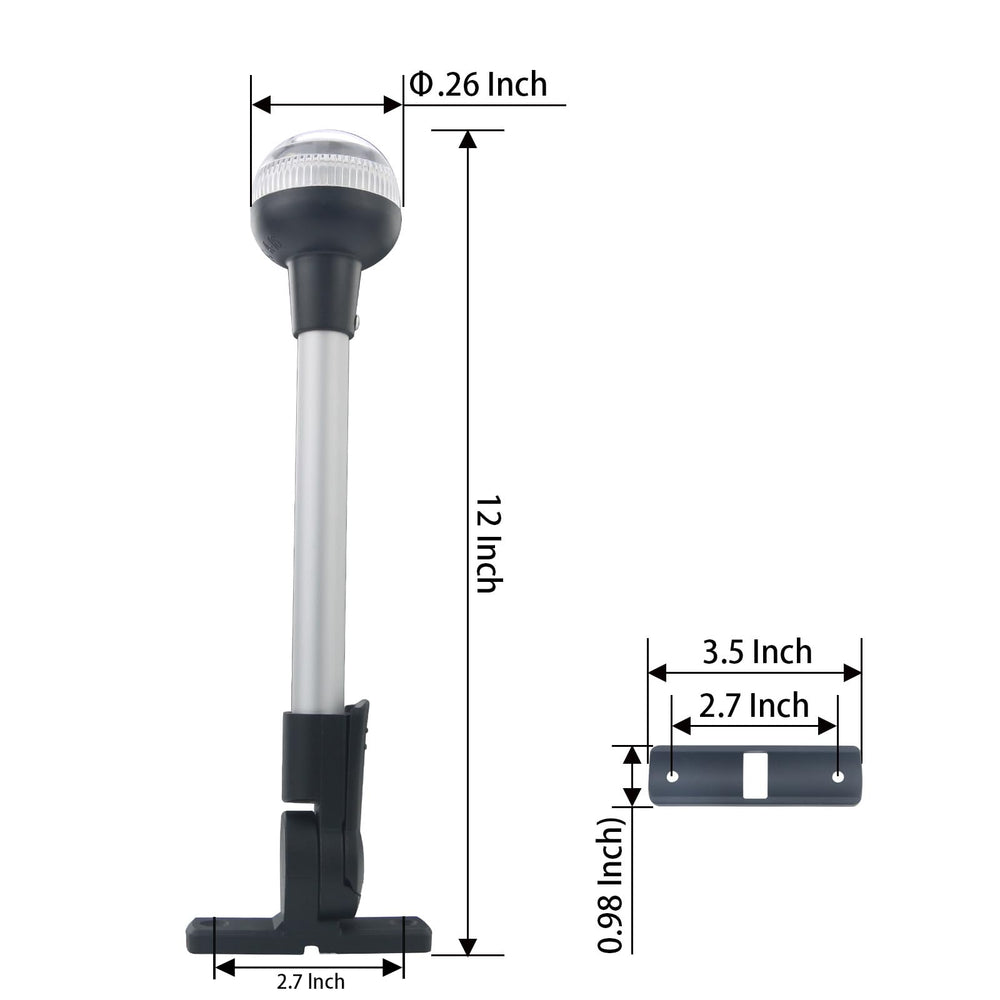 CLGMarine packaging and parts layout showing included hardware for quick installation