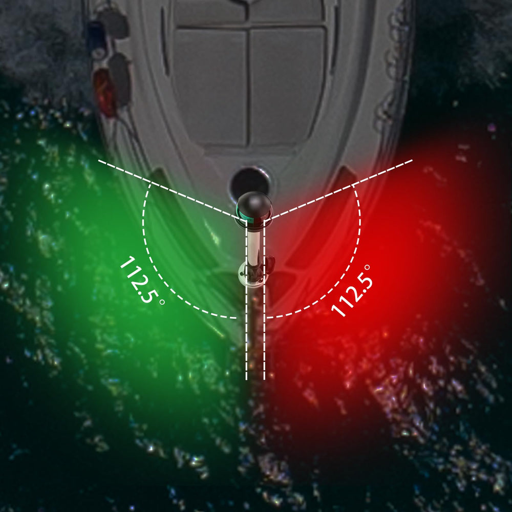 CLGMarine size comparison with hand showing 12-inch scale and easy handling benefit