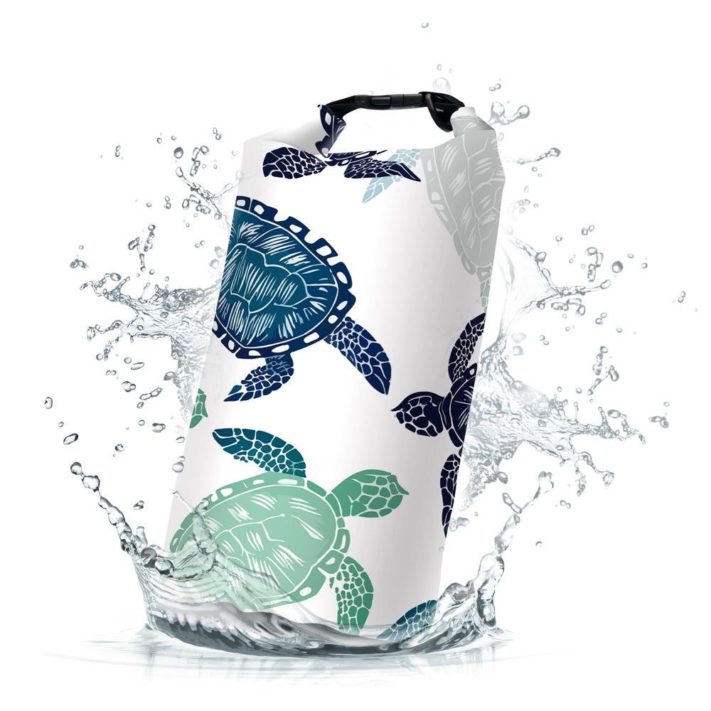 Cliduli front view sea turtle design showing compact waterproof protection